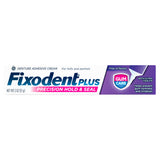 Fixodent Plus Brand Gum Care Superior Hold Denture Adhesive Cream Flavor Free 2 oz (57g)  假牙護理定型和密封膠
