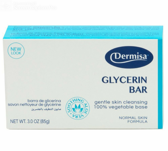 Dermisa GLYCERIN BAR (3 oz)  甘油皂