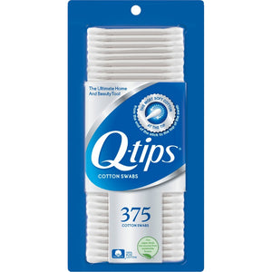 Q-Tips Brand Cotton Swabs 375 Count  棉签棒 375支装