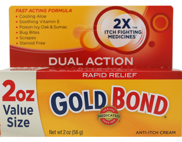 Gold Bond Brand Maximum Relief Anti-Itch Cream 2 oz (56g)  止癢軟膏