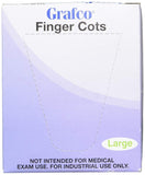 Grafco Brand Finger Cots, Size: Large, Item 3908L, 144/box  手指套