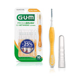 GUM Brand Proxabrush Go-Betweens Cleaners Ultra Tight 10ct  牙縫刷, 適合超緊牙縫