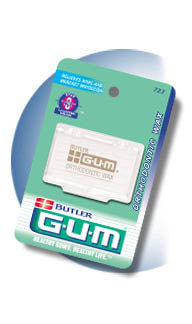 GUM Brand BUTLER ORTHODONTIC WAX REG 723, Relieves wire & bracket irritation  巴特勒正畸蠟, 減輕電線和托架的刺激