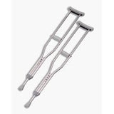Lumex Brand 2 Pcs Universal Aluminum Adjustable Crutches, Adult, Latex-Free 3610LF-8,    2個通用鋁製拐杖，成人，不含乳膠