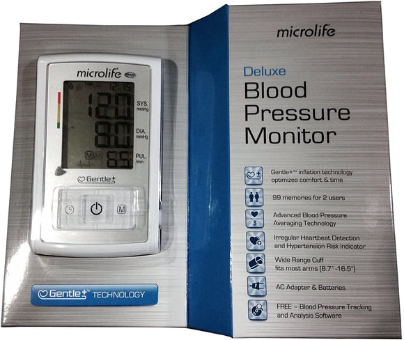 Microlife Brand BP3GX1-5X Deluxe Arm Blood Pressure Monitor  豪華手臂血壓計