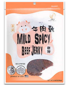 OLD COUNTRY MILD SPICY BEEF JERKY 80G 老農莊微辣牛肉乾