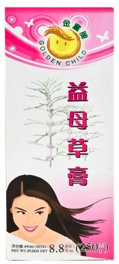 GOLDEN CHILD Brand Motherwort Syrup (Yi Mu Cao Gao)  12.35 fl oz (350g)  金童牌 益母草膏