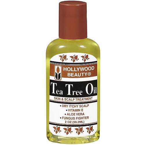 Hollywood Beauty Brand Tea Tree Oil Skin and Scalp Treatment, 2 Fl oz (59.2 mL)  茶樹油, 護理皮膚和頭皮