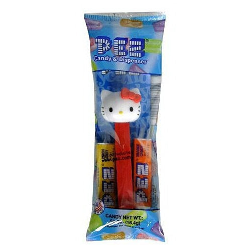PEZ Brand Hello Kitty Candies 0.58 oz (16.4g)  凱蒂貓糖果