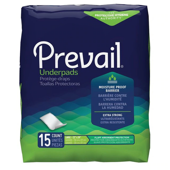 Prevail Brand Fluff Underpads, Large-23