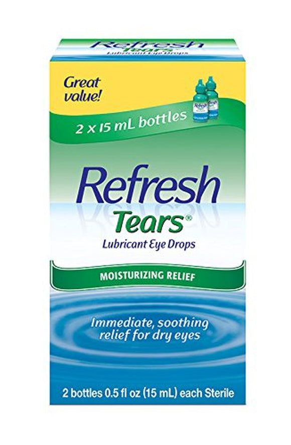 REFRESH TEARS EYE DROPS 2 X 0.5 OZ