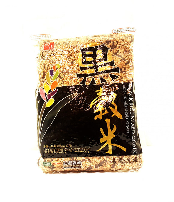 Sunway Brand Black Rice Mixed Grain 42 oz (1200g)  鄉味牌 黑穀米, 混合