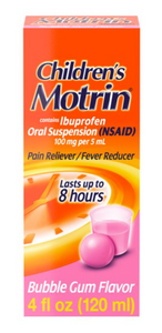 Motrin Children's Oral Suspension Bubble Gum Flavor - 4 oz