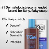 Neutrogena Brand T/Gel Therapeutic Shampoo, Original, Long-lasting Relief of Itching & Flaking 4.4 Fl oz (130 mL)  洗髮水, 持久止癢和剝落