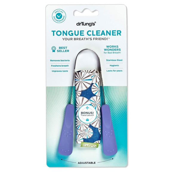 Dr. Tung's Brand Stainless Steel Tongue Cleaner  不銹鋼舌頭清潔器