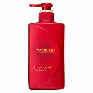 Shiseido TSUBAKI Brand Premium Moist Conditioner Hair Conditioner Pump 490ml  資生堂 TSUBAKI 優質保濕護髮素 490ml