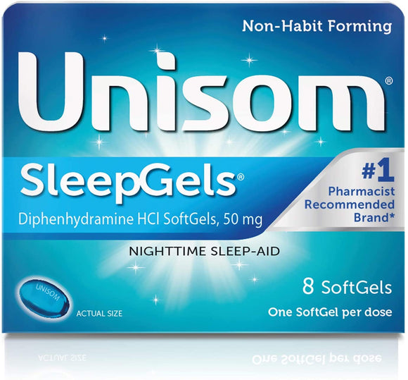 unisom sleepgels 8