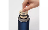 Zojirushi Brand Stainless Steel Travel Mug with Tea Leaf Filter, Deep Blue #SM-JTE34-AD, 11 oz (0.34 L)  象印牌 不銹鋼真空保溫/保冷杯, 帶茶葉過濾器, 深藍色 0.34升
