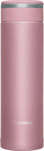 Zojirushi Brand Stainless Steel Travel Mug Hot or Cold, Rose (SM-JHE48PR) 16 oz (0.48 L)  象印牌 不銹鋼真空保溫/保冷杯, 玫瑰色, 0.48升