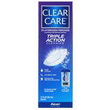 CLEAR CARE Brand Contact Lens Cleaning and Disinfecting Solution 12 fl oz (355mL) 隐形眼镜清洁护理液