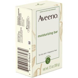 AVEENO MOISTURIZING BAR FOR DRY SKIN 3.5 OZ