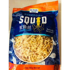 Sea Temple Snacks - Shredded Squid 12oz