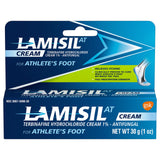 Lamisil At Terbinafine Hydrochloride 1% Athlete's Foot Antifungal Cream - 1oz