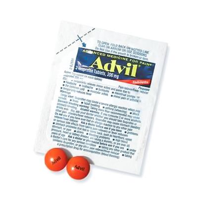 Advil Brand 止痛退烧片 200 mg*2 Tables 2粒装