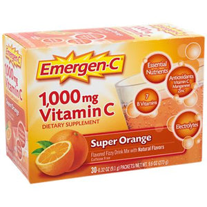 1,000MG Vitamin C Emergen-c 30 PACKETS