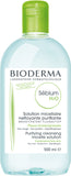Bioderma Sébium H2O Purifying Micellar Cleansing Water and Makeup Removing Solution for Combination to Oily Skin - 16.7 fl.oz  贝德玛SébiumH2O净化胶束清洁水和卸妆液，与油性皮肤混合-16.7 fl.oz