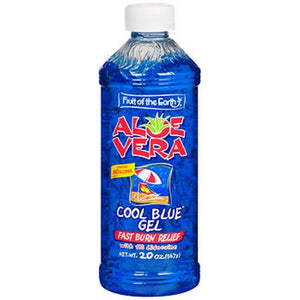 Fruit of the Earth Brand Aloe Vera Cool Blue Gel Burn Relief, 20 oz  燒傷, 緩解蘆薈涼爽藍色凝膠