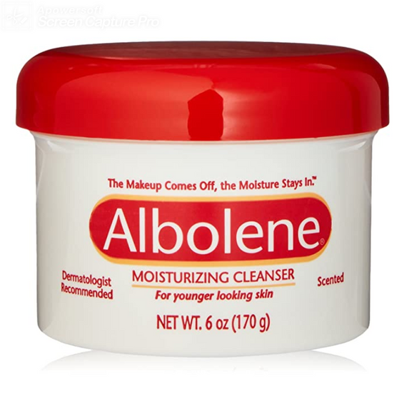 Albolene Moisturizing Cleanser (6 oz)  保濕潔面乳 (170g)