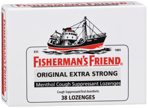 Fisherman’s Friend, Original Extra Strong Lozenges, Menthol 38 Count
