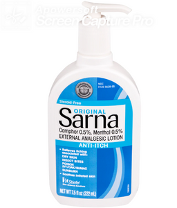 SARNA ORIGINAL ANTI ITCH 7.5OZ