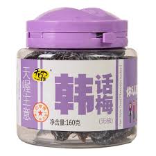 Ten Wow Brand SALTED DRIED PLUM (Preserved Fruit (A6) 5.63 oz (160g)  韓話梅(無核) 160克