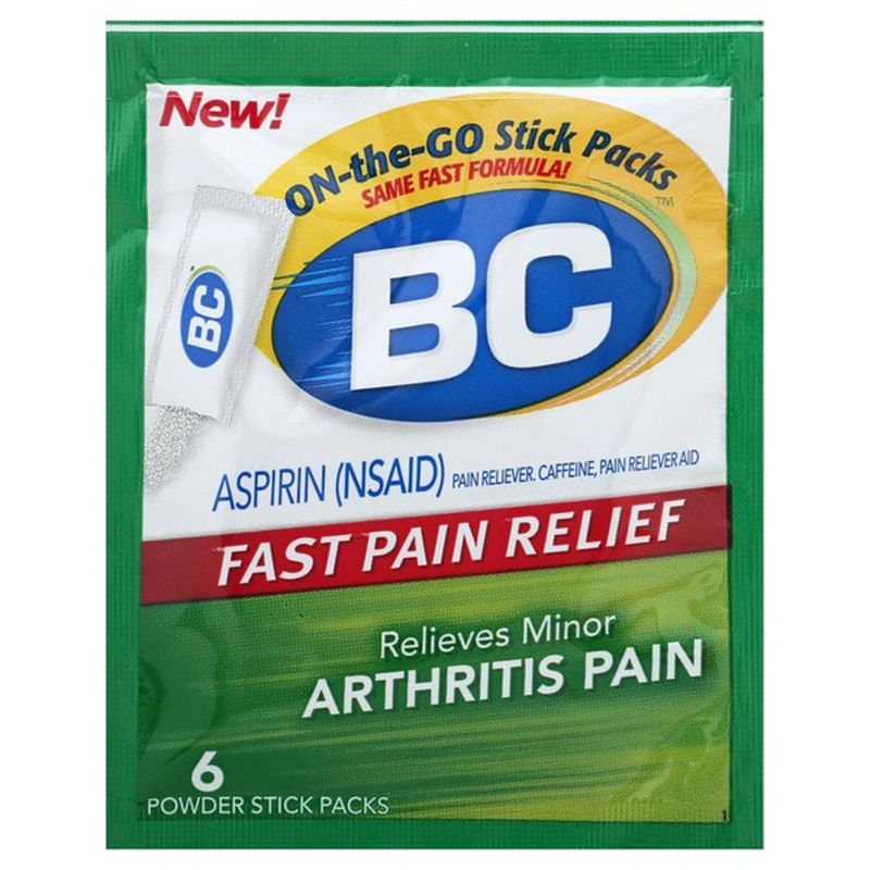 BC Brand Arthritis Formula Pain Reliever Powders 關節炎止痛粉 – STARSIDE ...