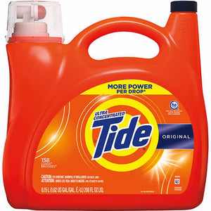 Tide, Ultra Concentrated  ORIGINAL HE Liquid Laundry Detergent (158 loads) 208 Fl oz  洗衣液