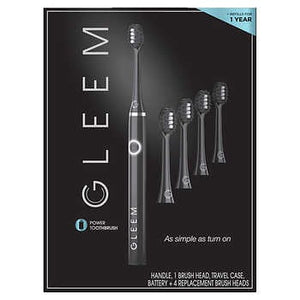 GLEEM Electric Toothbrush, Battery Powered