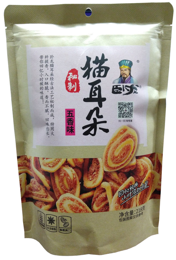 DRIED NOODLES 218g 五香味 貓耳朵脆餅 218克