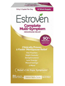 Estroven Complete Multi-Symptom Menopause Relief, 84 Caplets