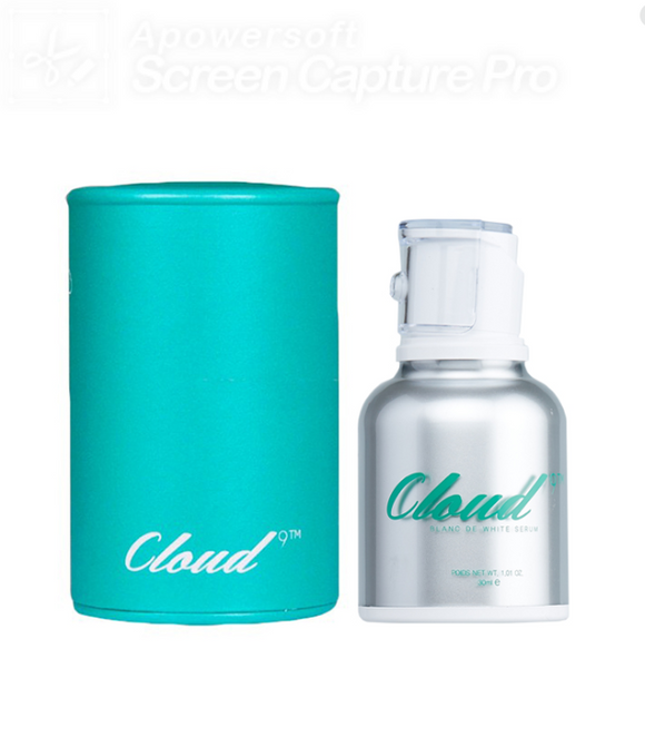 Clair's Cloud9 Blancde White Serum 30ml Moisture Whitening Anti-wrinkle Skincare (1.01 oz)  Clair's韓國 Cloud9 Blancde 美白精華保濕美白抗皺護膚 (30mL)