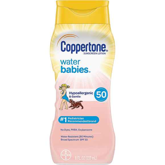 Coppertone Water babies Fragrance Free SPF 50 (6 fl. oz.) 防曬乳液 SPF 50