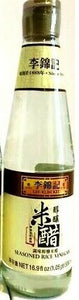 LEE KUM KEE SEASONED RICE VINEGAR 16.9 Fl oz (500 mL)  李錦記 調味醇釀米醋