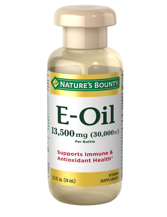 Nature's Bounty, Vitamin E-Oil, 13500 mg (30000 IU), 2.5 fl oz (75 ml)