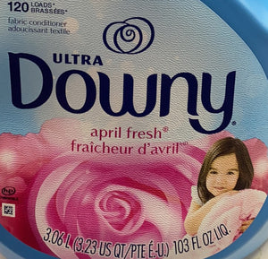 Downy April Fresh, 120 Loads Liquid Fabric Softener, 103 Fl Oz