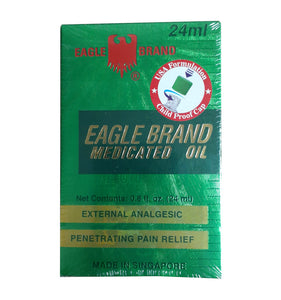 EAGLE Brand Medicated Oil 24mL (0.8 Fl. Oz.)鹰牌 风油精