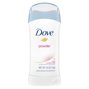 Dove Brand Powder Invisible Solid Anti-Perspirant/Deodorant (2.6 oz)  止汗除臭劑 (74g)