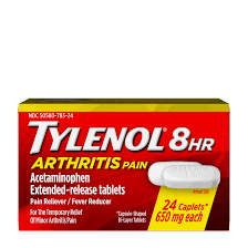 Tylenol 8HR with Acetaminophen Arthritis Pain 650mg*24 Caplets