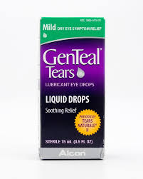 GenTeal Smoothing Relief Mild Lubricant Eye Drops 0.5 fl oz 润眼人工泪液眼药水 轻柔版 15 ml