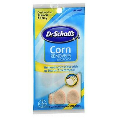 Dr. Scholl's Brand Corn Removers, 9 Cushions, 9 Medicated Discs 除茧去疣贴 9片装